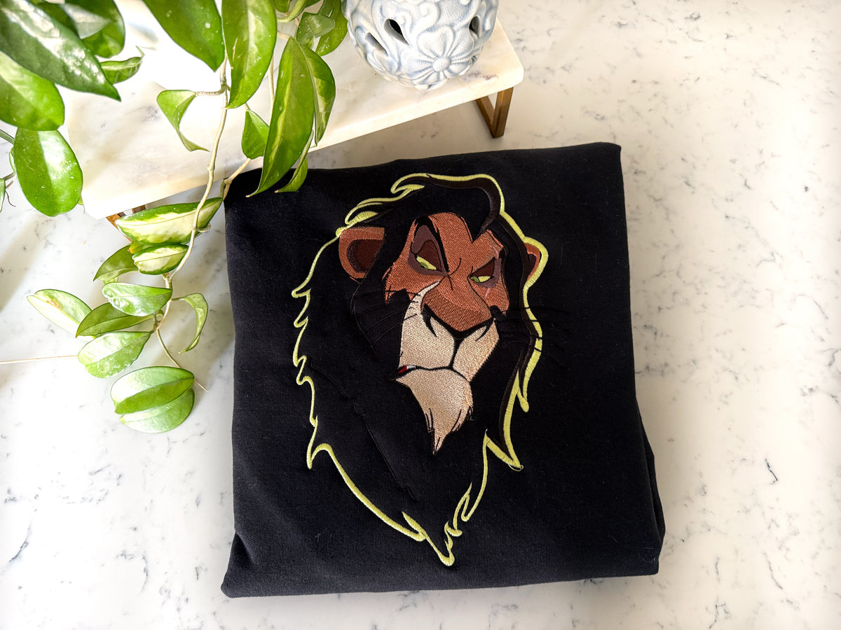 Scar Bust Embroidered Shirt