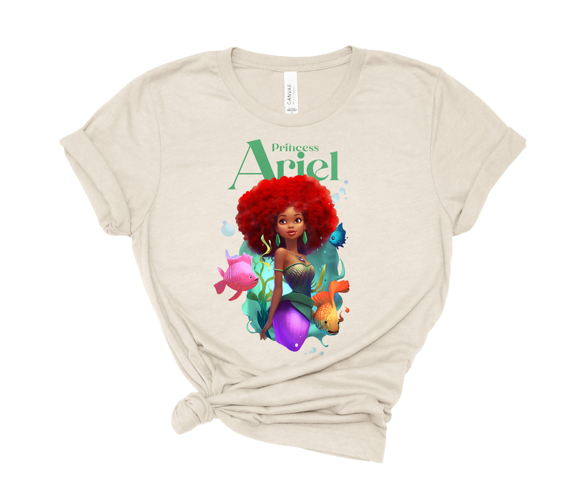 Ariel The Sea Princess -  Adult T-Shirt