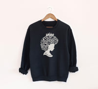 Black Queen Adult Sweatshirt