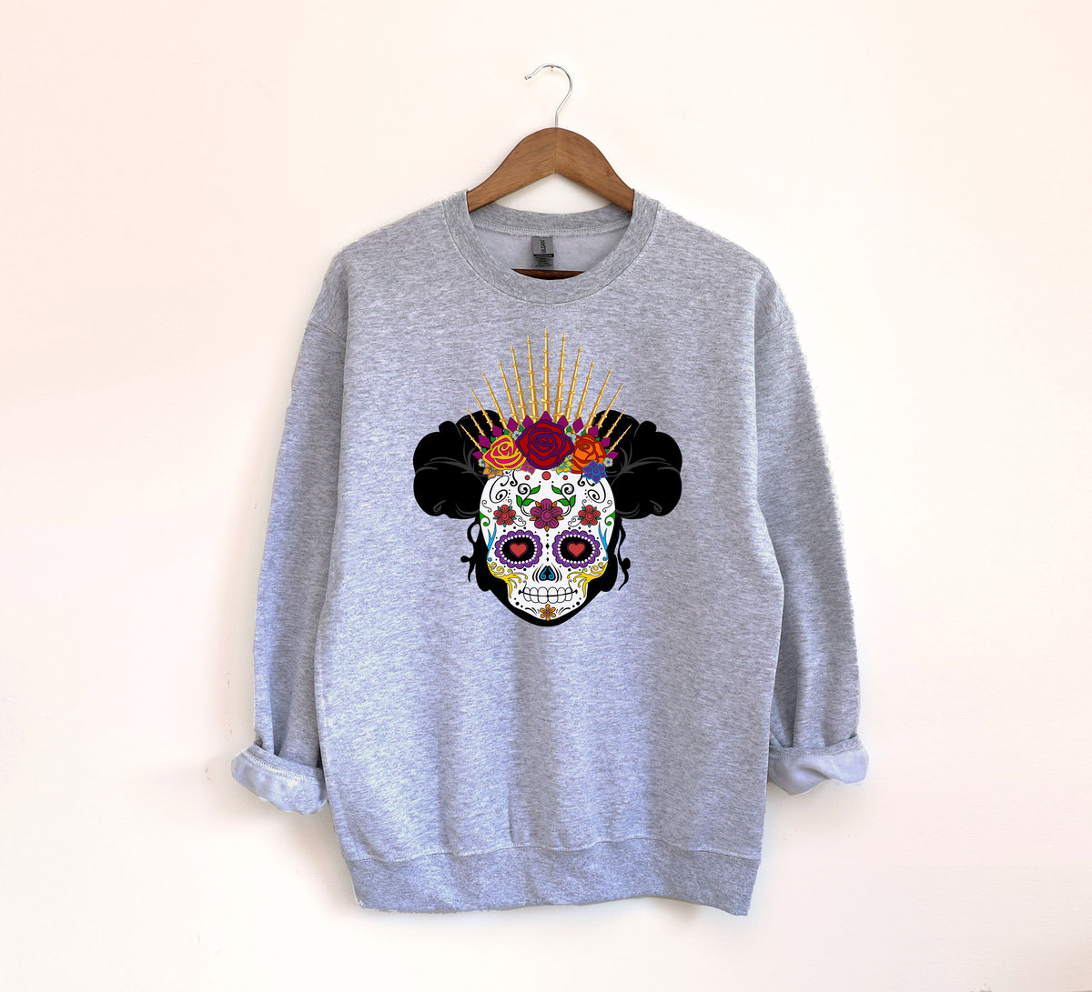 Pixi and Cass Coco Dia' de los Muertos Adult Sweatshirt