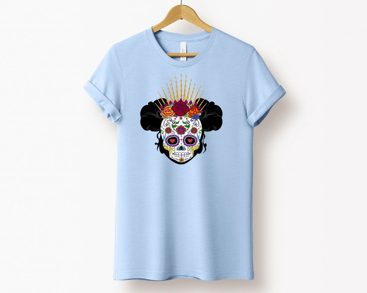 Pixi and Cass Coco Dia' de los Muertos Adult T-Shirt