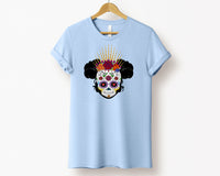 Pixi and Cass Coco Dia' de los Muertos Adult T-Shirt