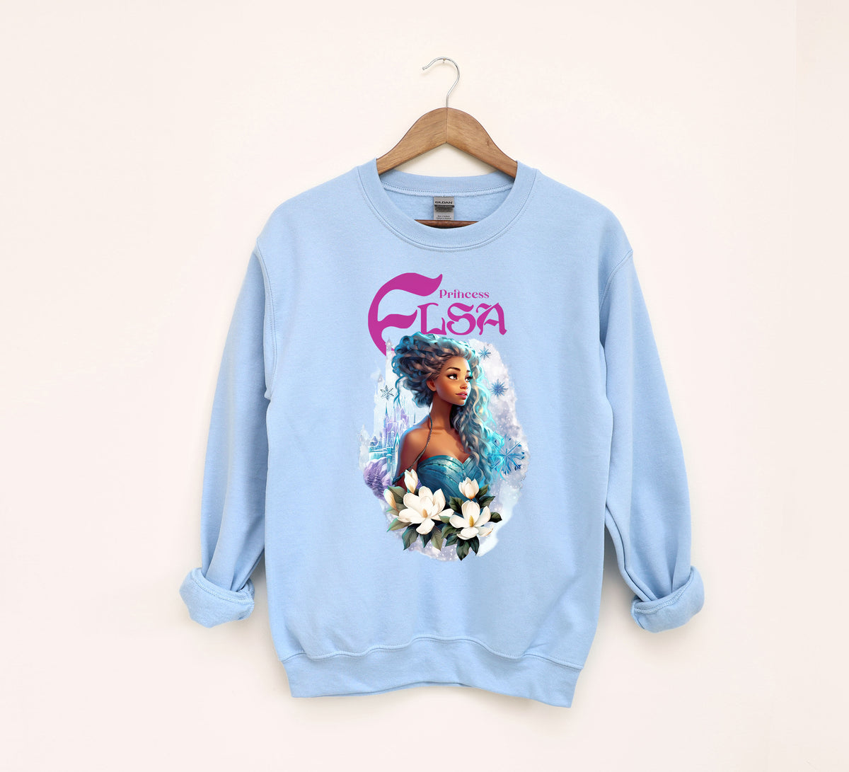 Elsa The Ice Princess -  Adult Sweatshirt