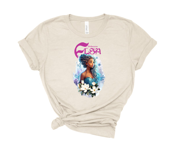 Elsa The Ice Princess Adult T-Shrit