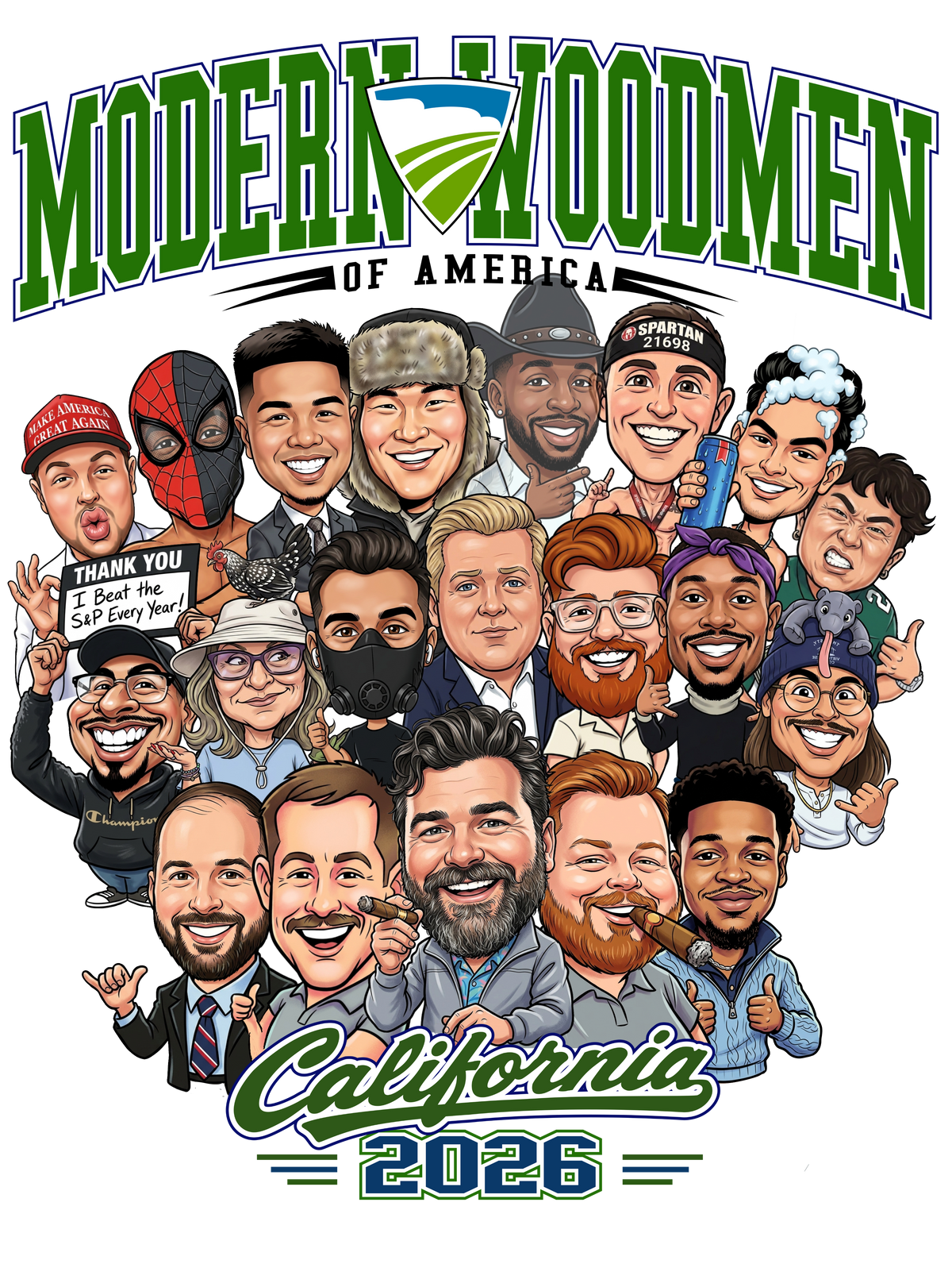 Modern Woodmen, 2026 Character Design