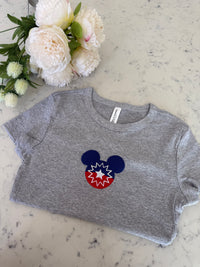 Juneteenth Embroidered BABY DOLL T-Shirt