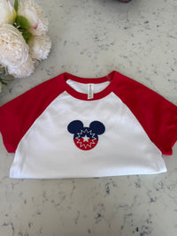 Juneteenth Embroidered BABY DOLL T-Shirt