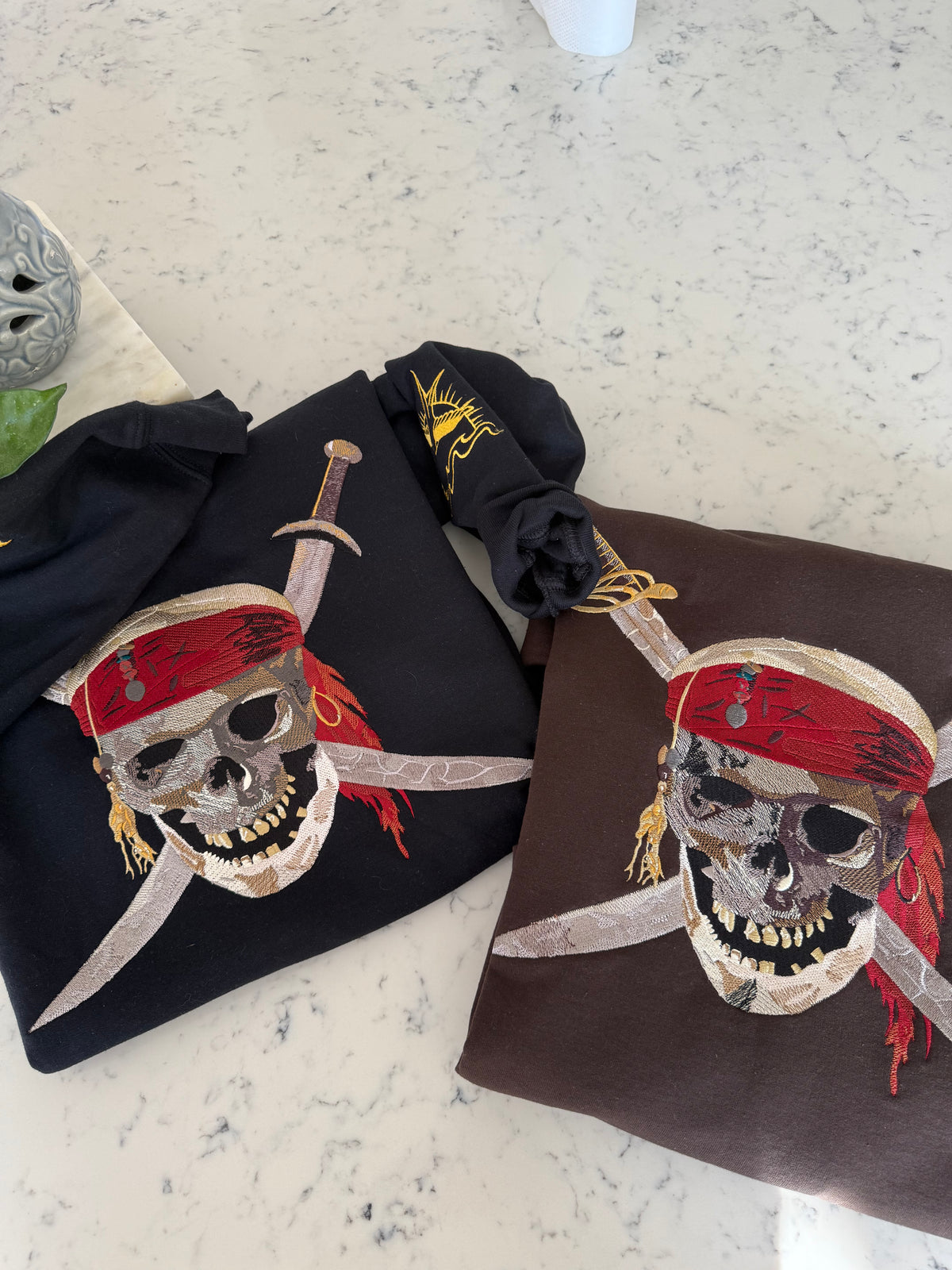 Pirates of the Caribbean Embroidered Shirts