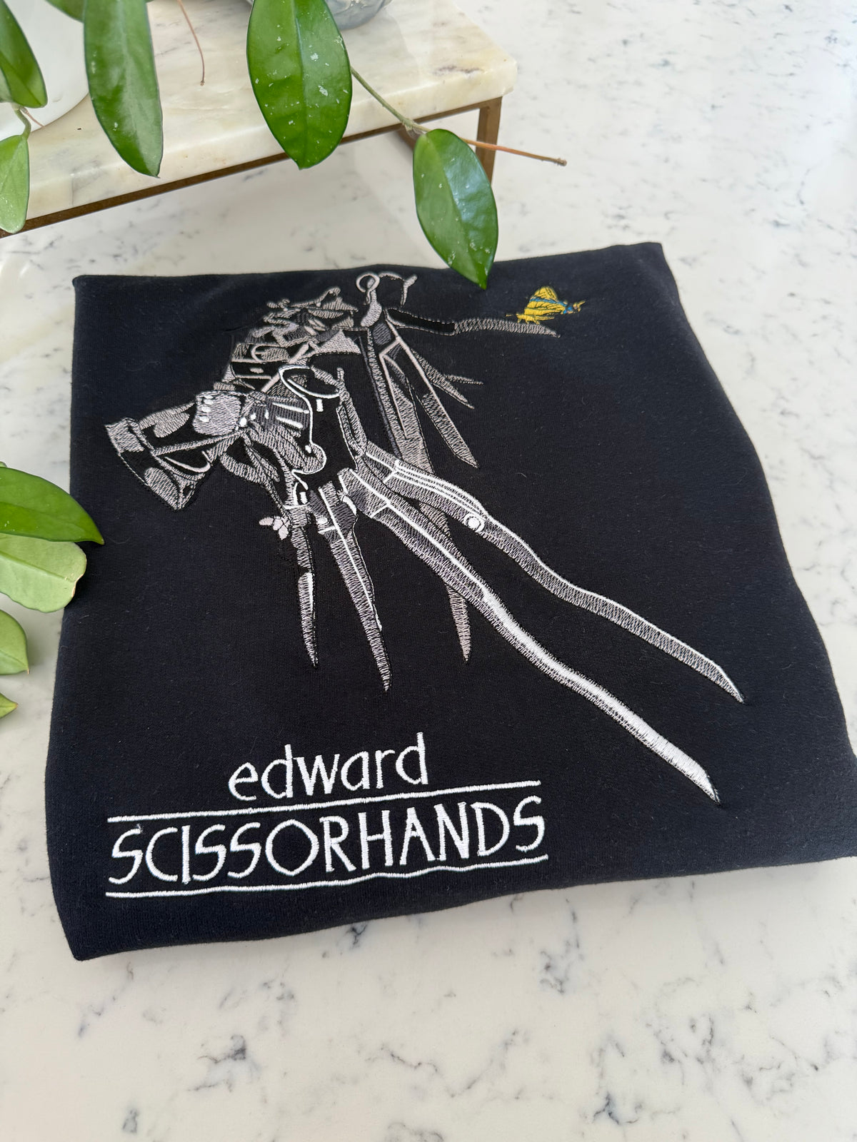 Edward Scissorshand Embroidered Shirt