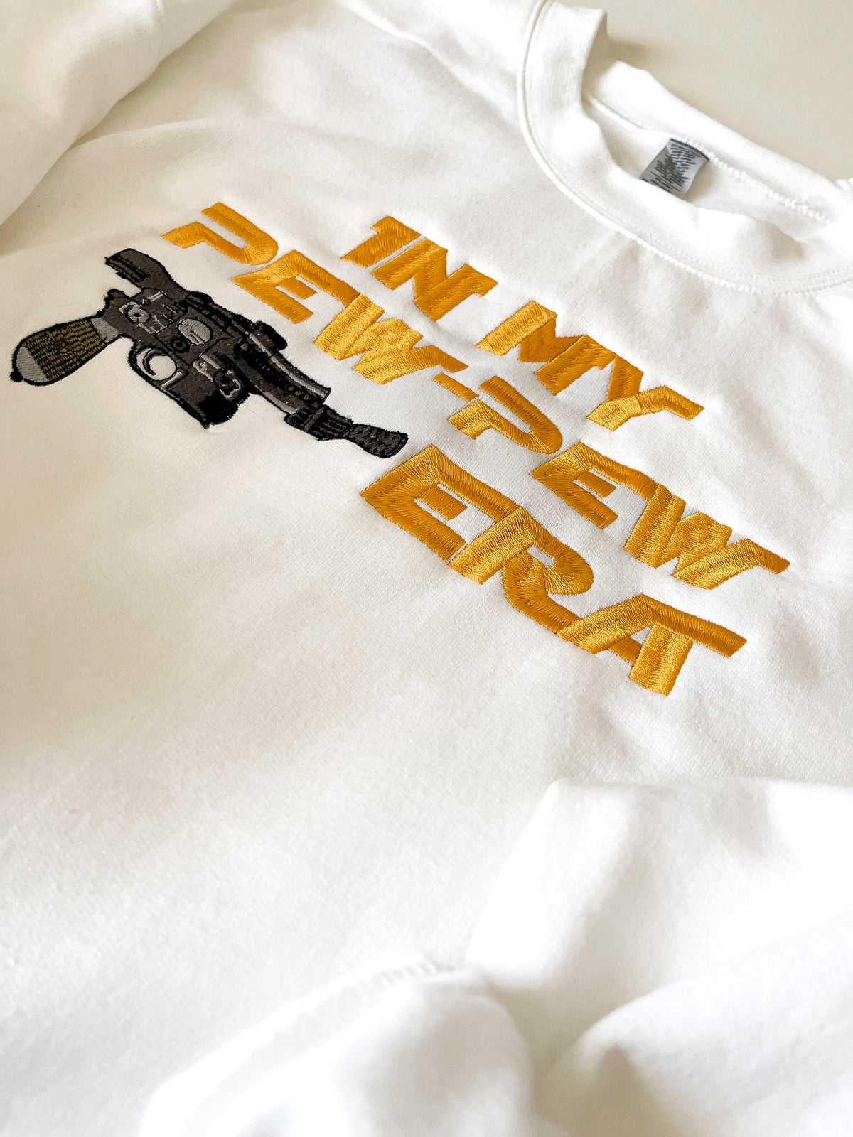 Pew Pew Era Embroidered Sweatshirt