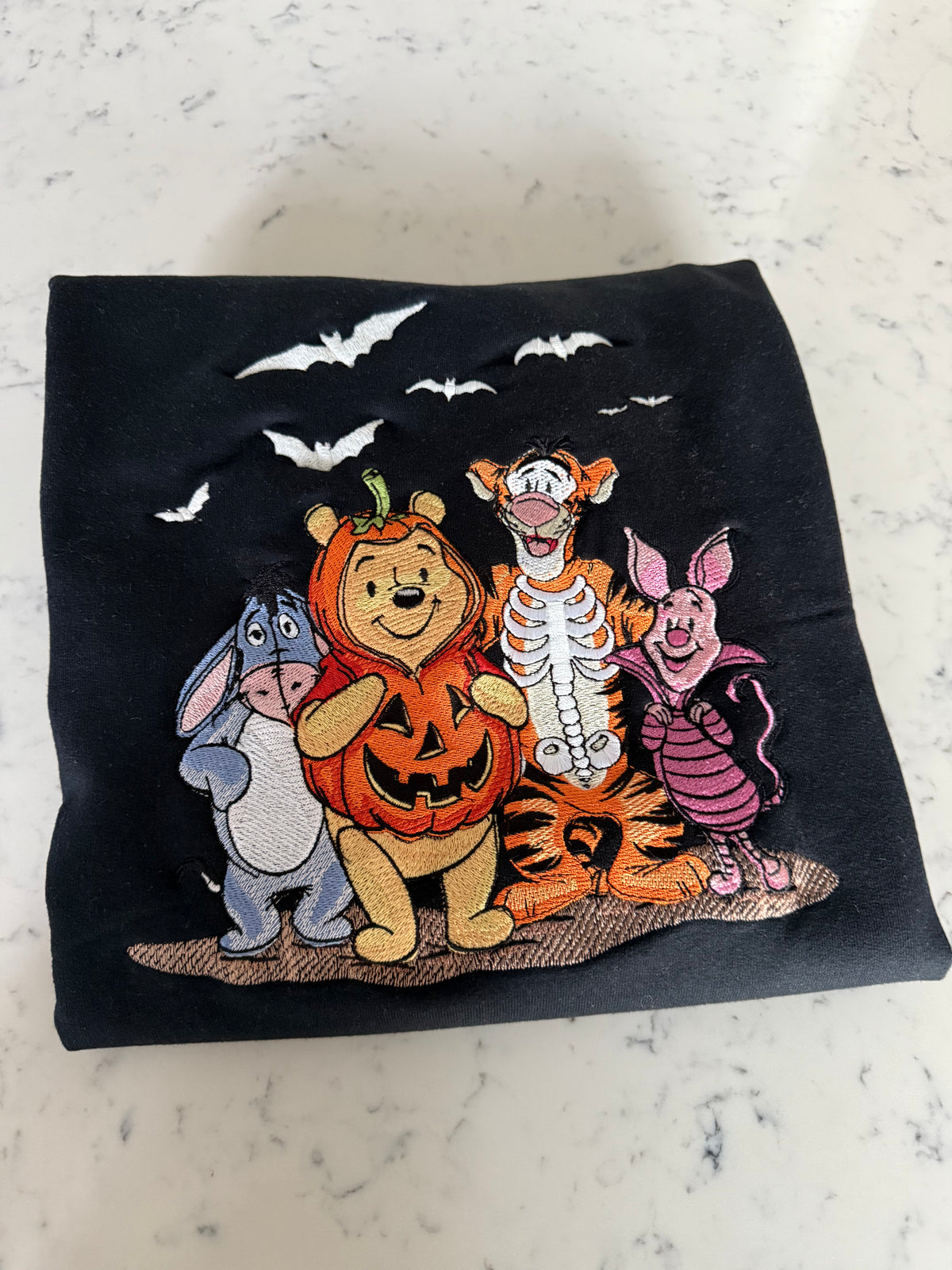 Pooh’s 100 acre Woods Halloween Embroidered Shirts