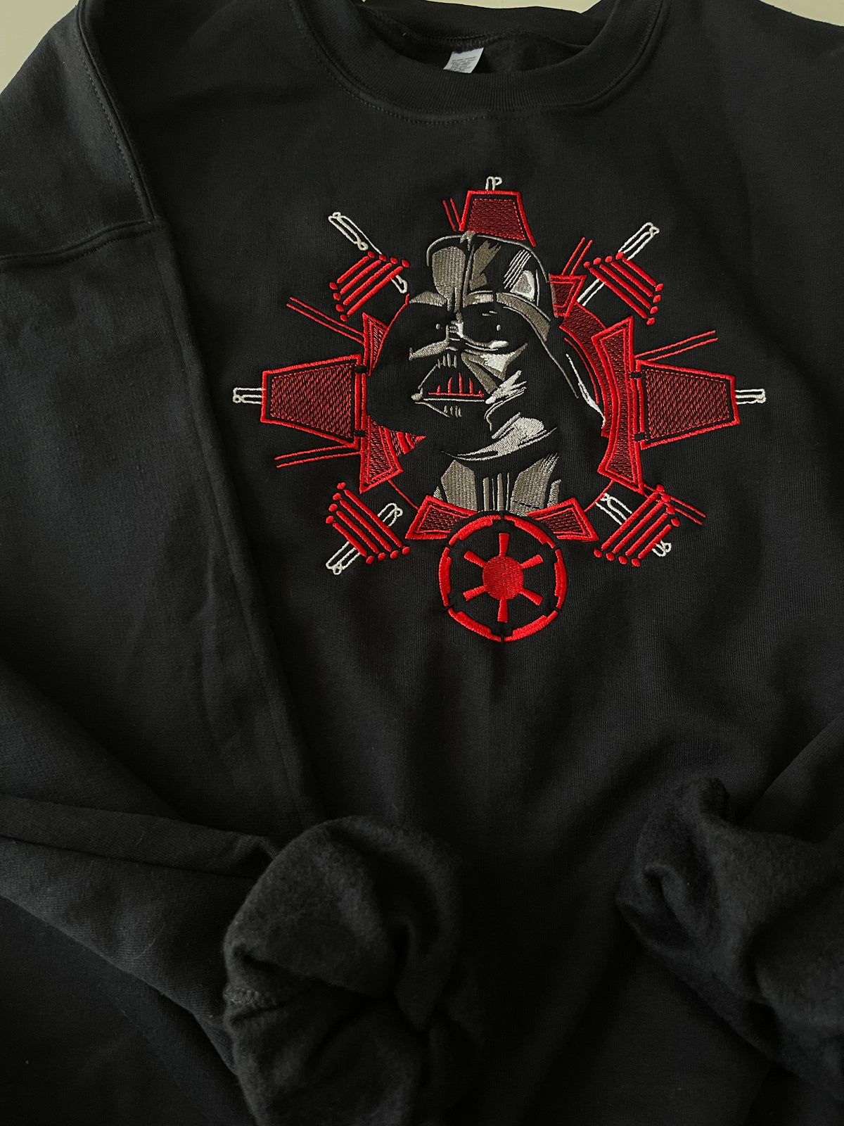 DARTH  Embroidery Sweatshirt