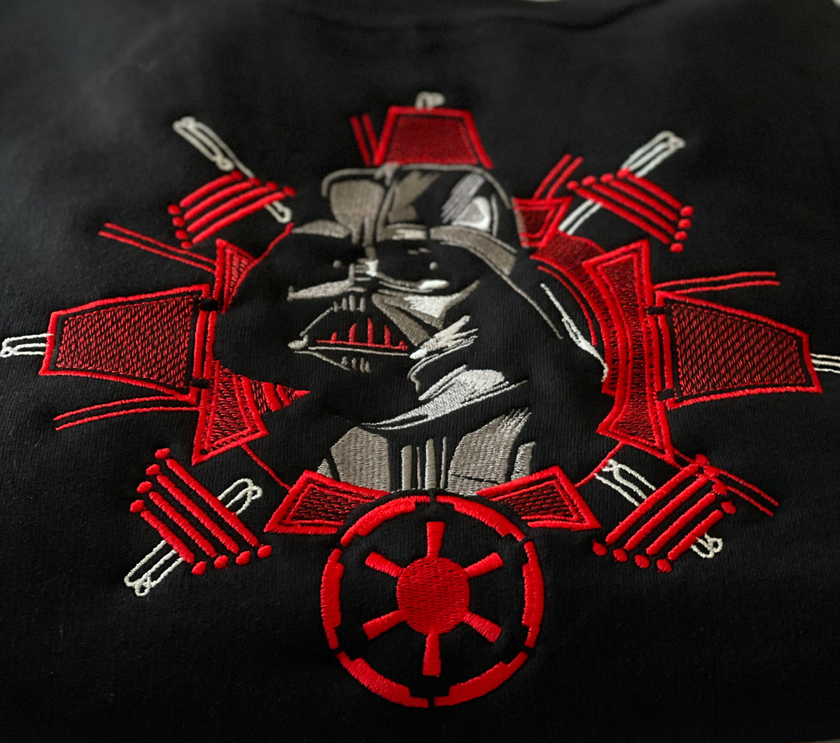 DARTH  Embroidery Sweatshirt