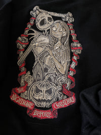 Jack and Sally, Old Love Embroidered Sweatshirt