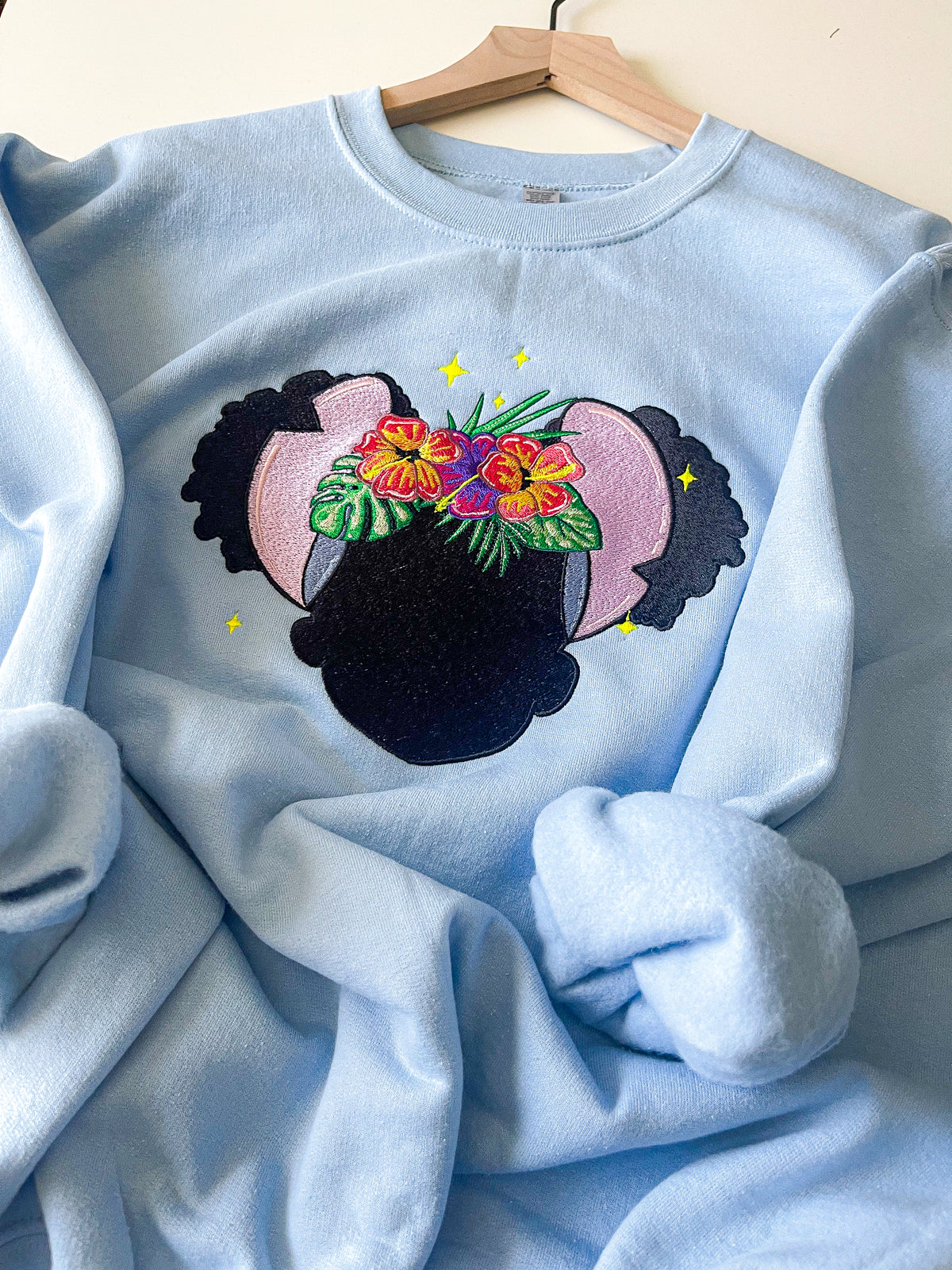 Stitch Pixi Embroidery Sweatshirt