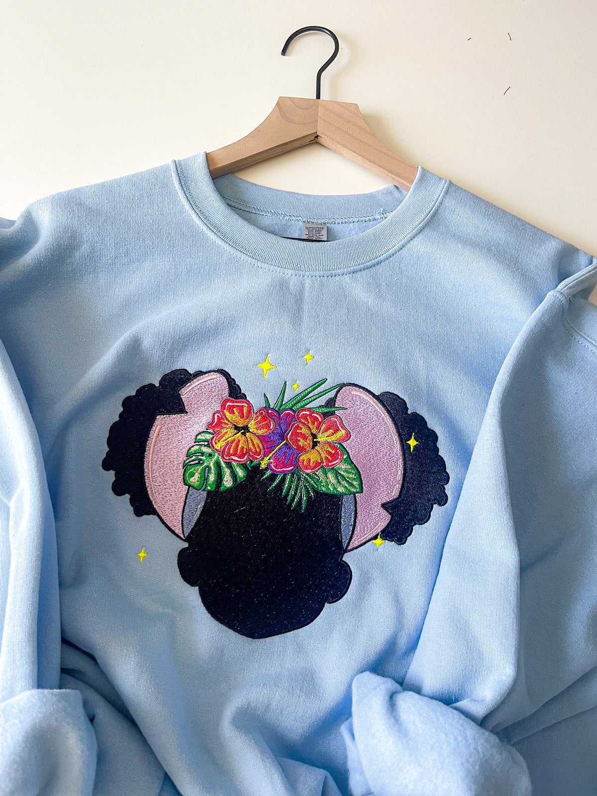 Stitch Pixi Embroidery Sweatshirt