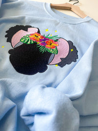 Stitch Pixi Embroidery Sweatshirt