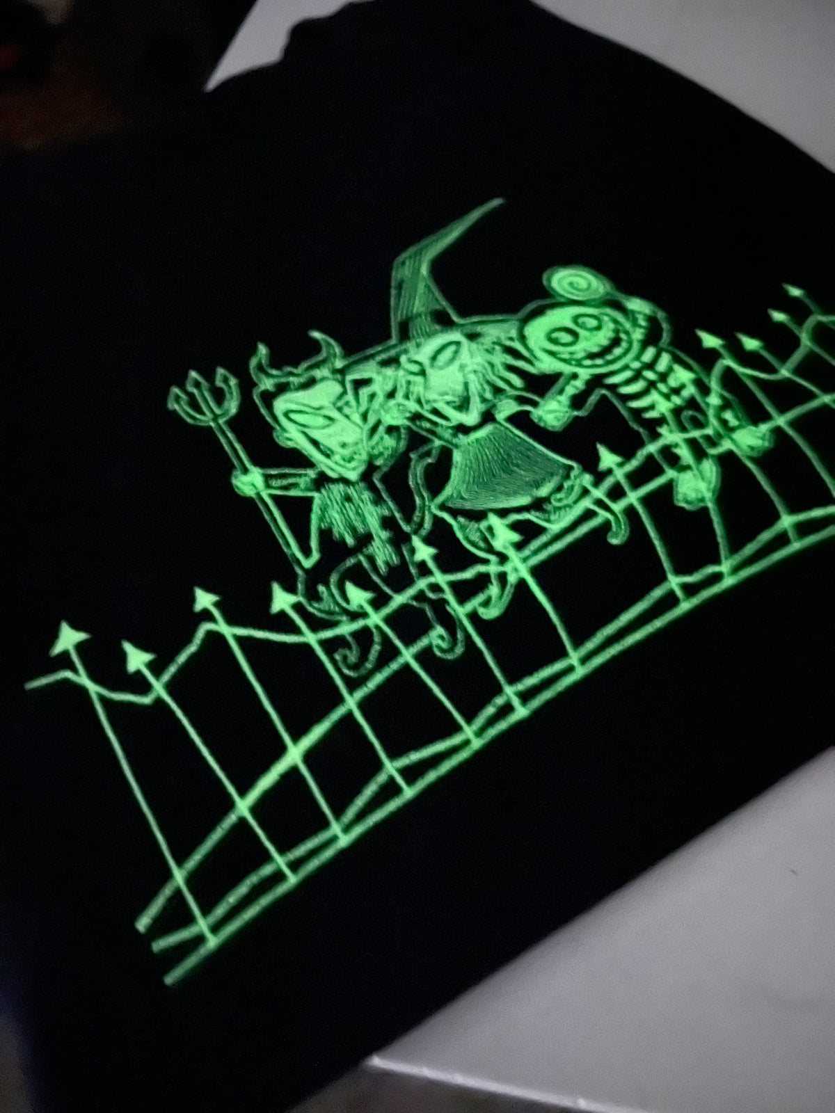 Oogie Boogie & Boys Embroidered Sweatshirt