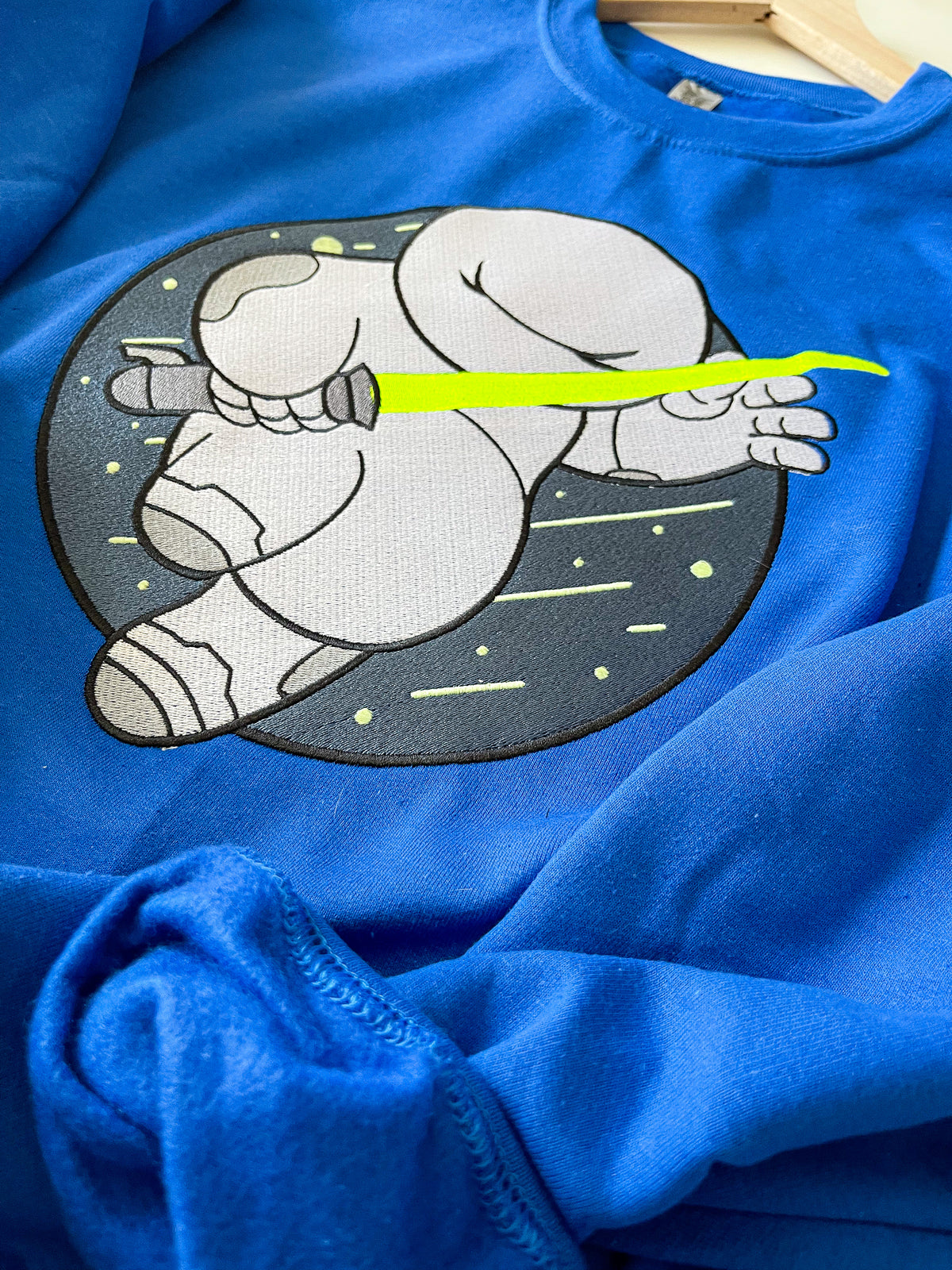 Baymax Jedi Embroidered Sweatshirt