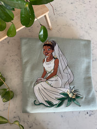 Tiana’s Wedding Dress Embroidered Shirt