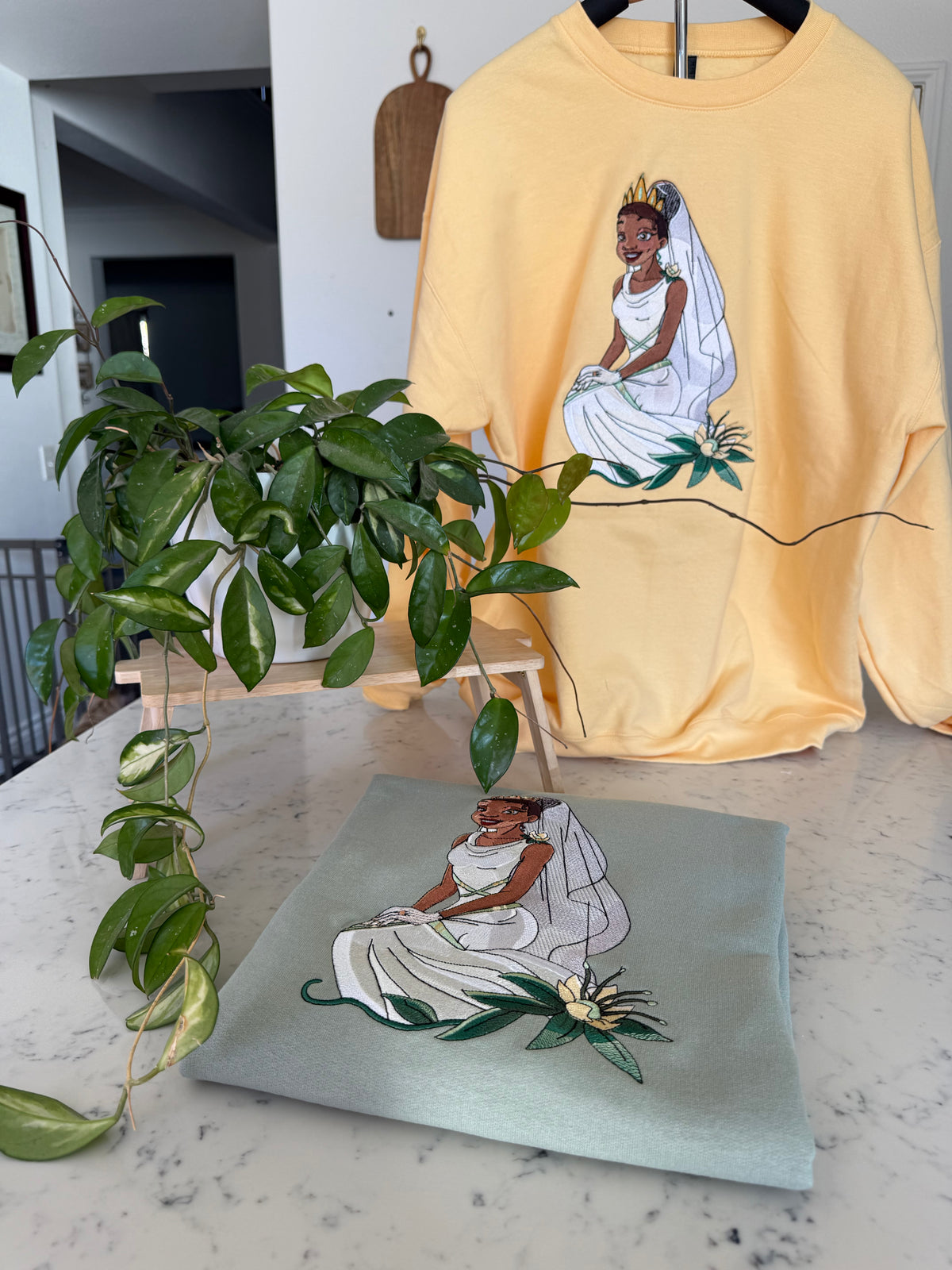 Tiana’s Wedding Dress Embroidered Shirt