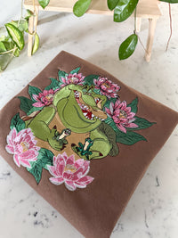 Louis and the Frogs Embroidered Shirt