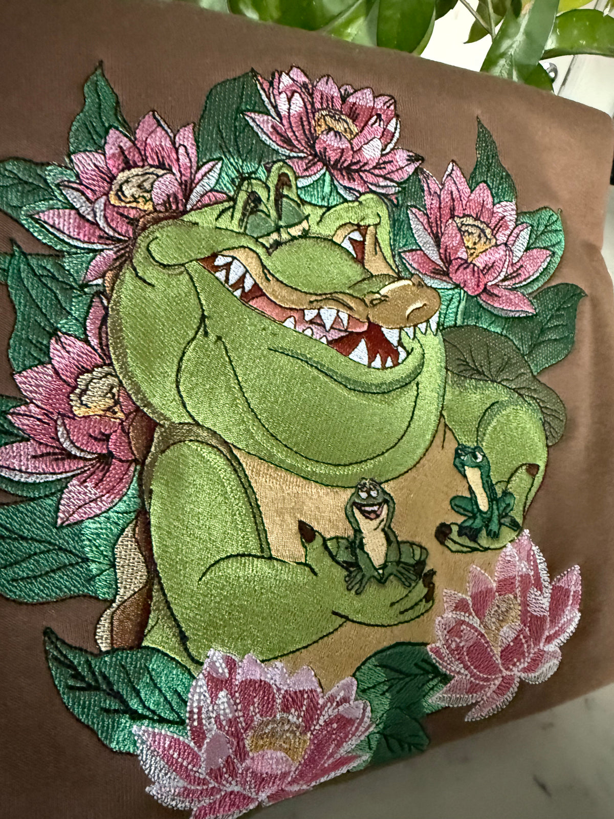 Louis and the Frogs Embroidered Shirt