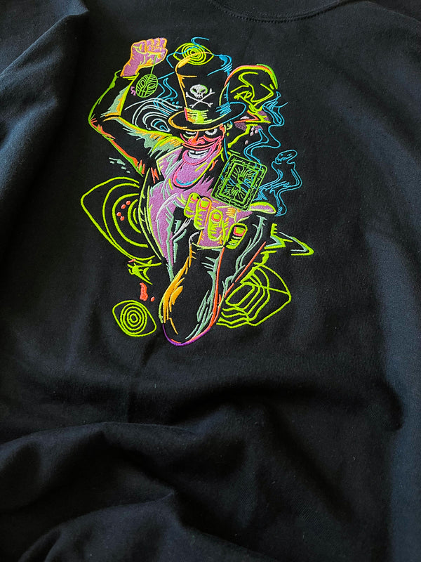 Dr. Facilier In the Shadows Embroidered Sweatshirt