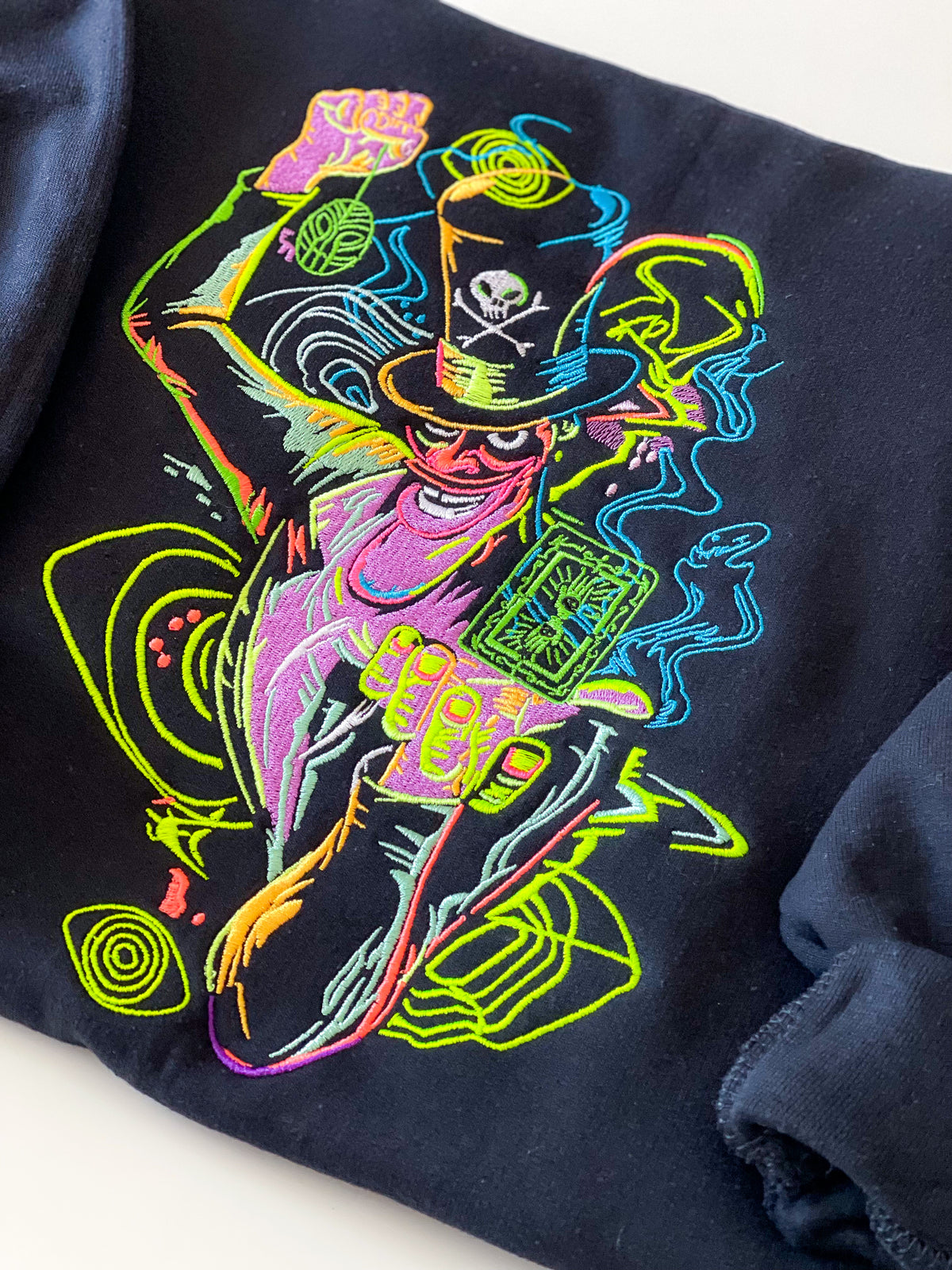 Dr. Facilier In the Shadows Embroidered Sweatshirt