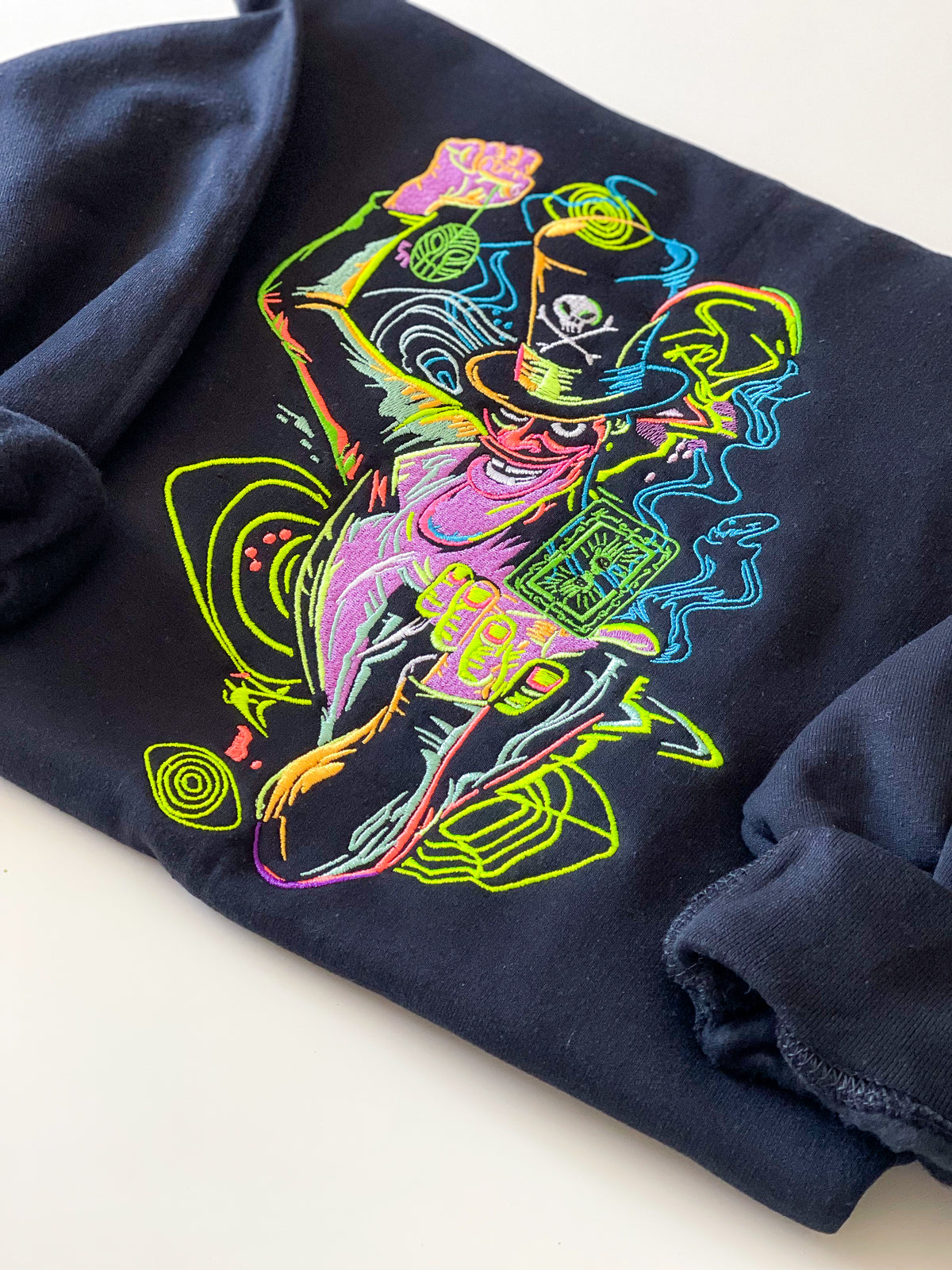 Dr. Facilier In the Shadows Embroidered Sweatshirt