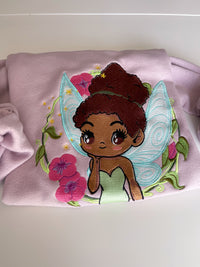 Tinkerbell Embroidered Sweatshirt -Adult