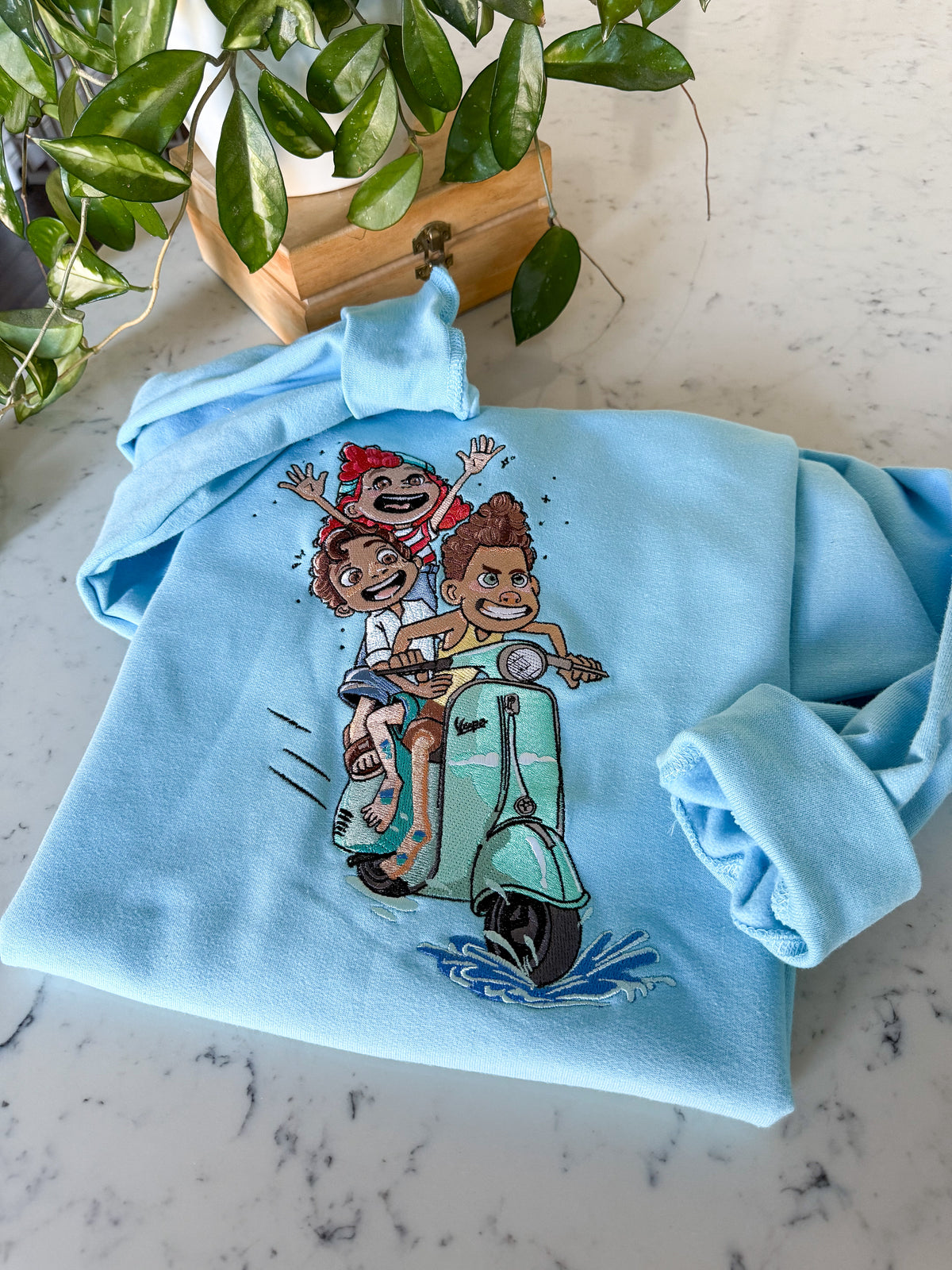 Luca and Friends Embroidered Shirt