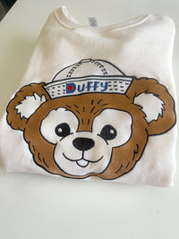 Duffy Bear Embroidered Adult Sweatshirt