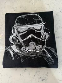 Stormtrooper Sketch Embroidered Shirt