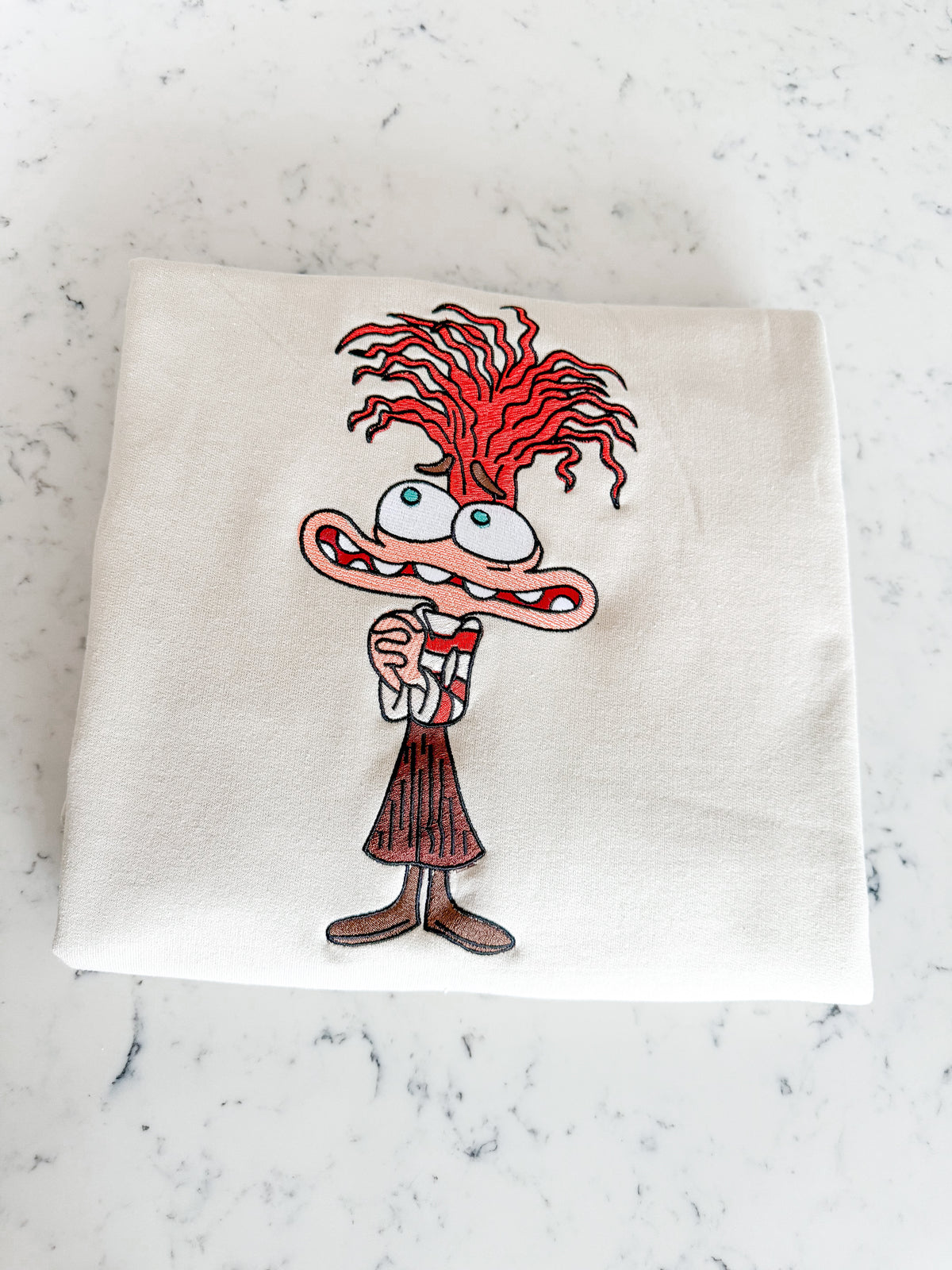 Anxiety Embroidered Shirt