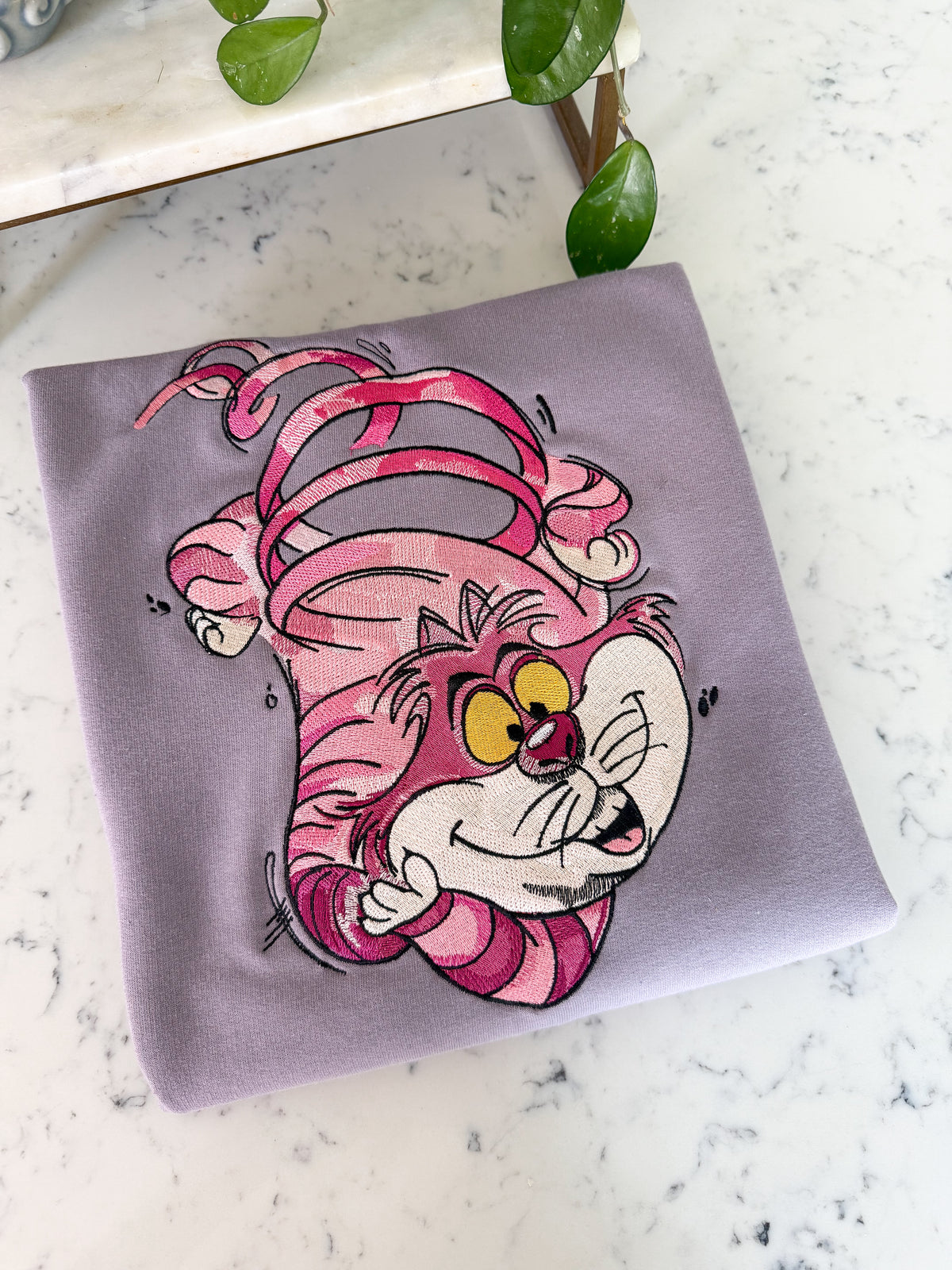 Cheshire Cat Embroidered Shirt