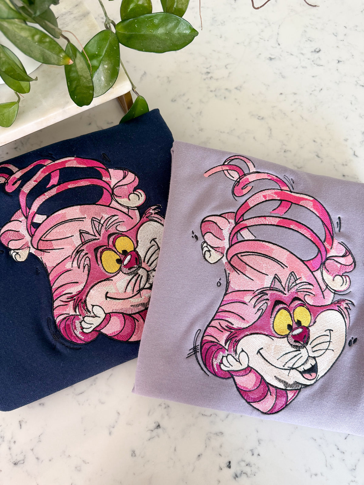 Cheshire Cat Embroidered Shirt