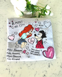 Love Notes Max and Roxy Embroidered Shirt