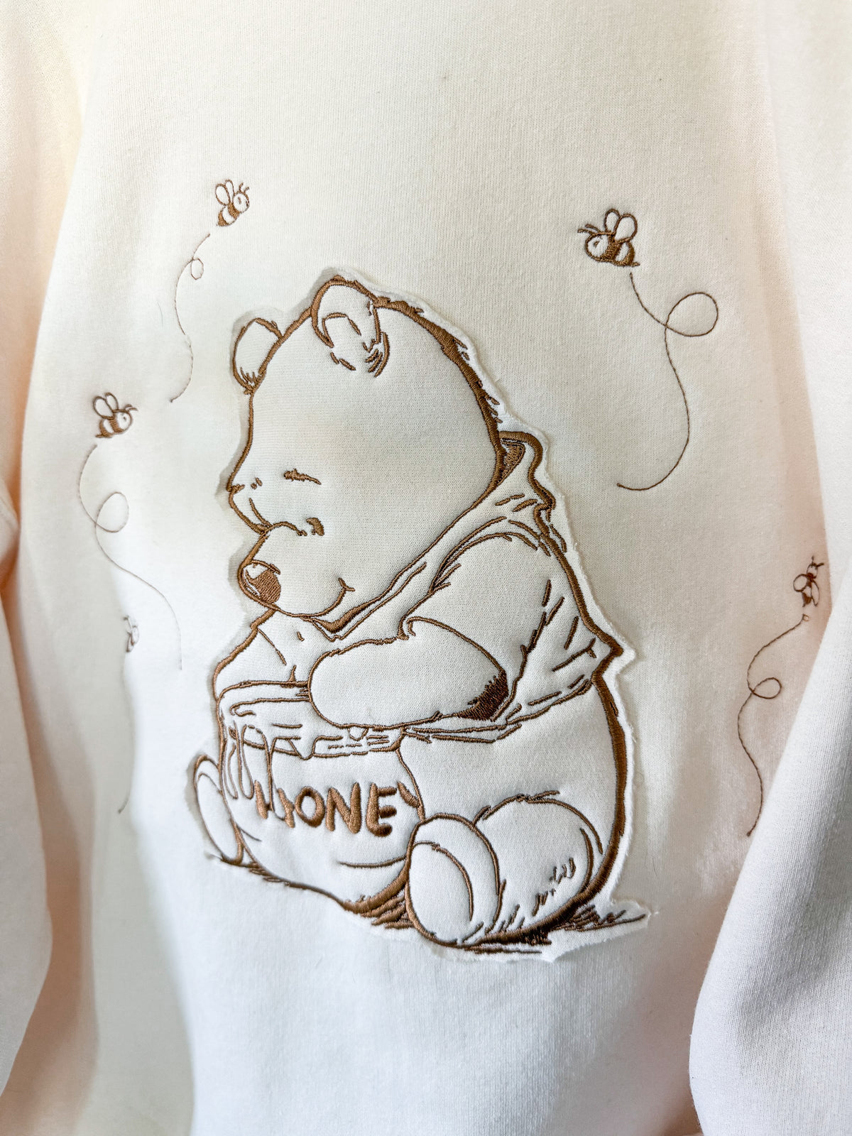 Simply Pooh Embroidered and Appliqué Shirt