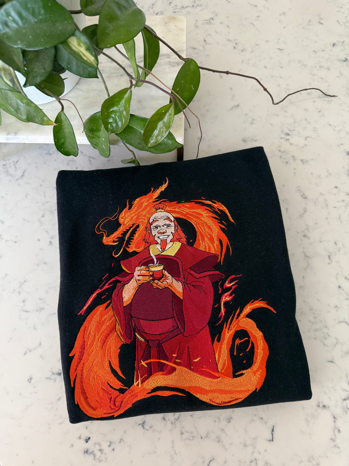 Avatar Uncle Iroh Embroidered Shirt