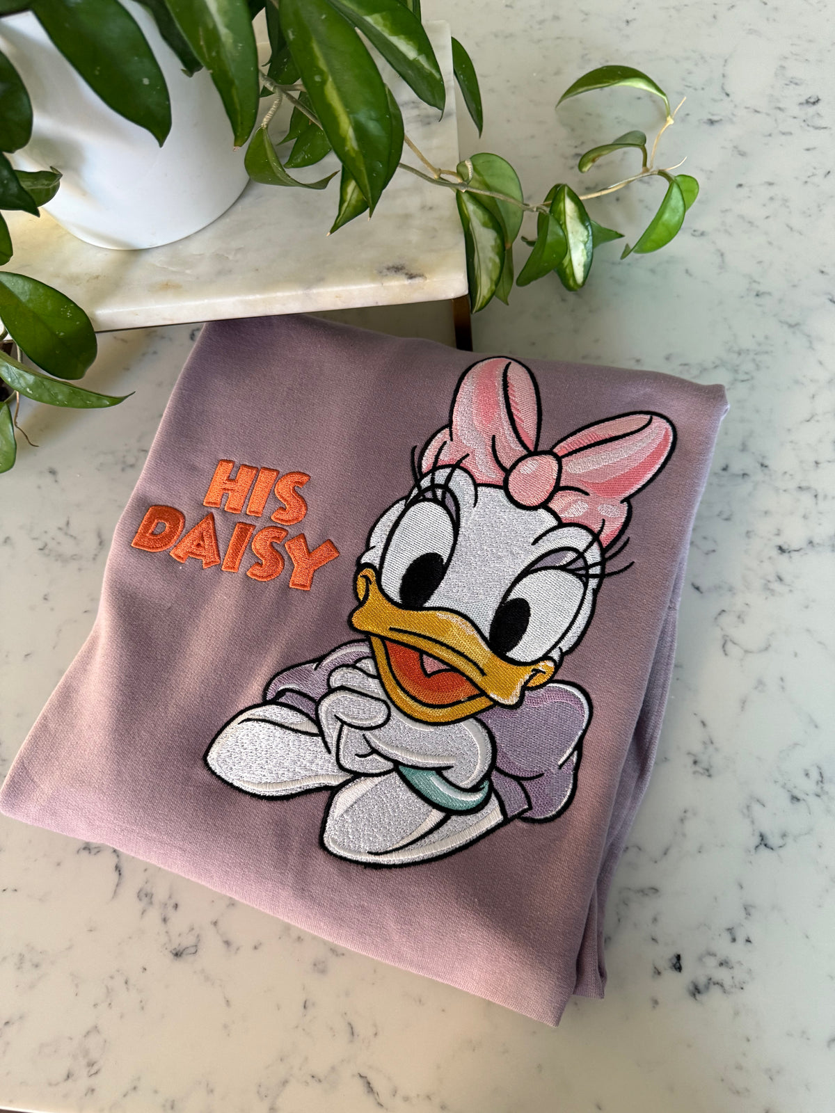 His Daisy Couple Embroidered Shirt