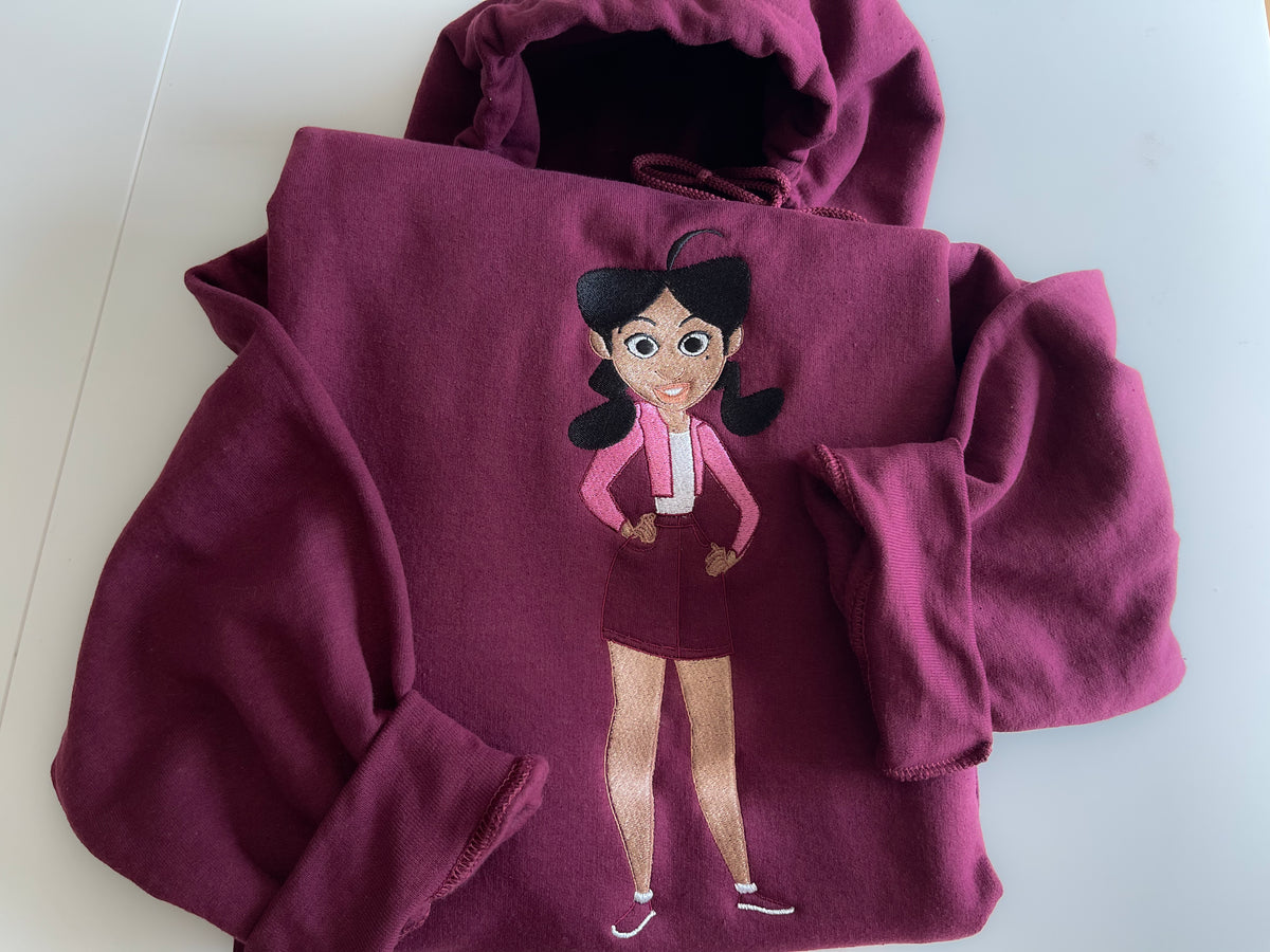 Penny Proud Embroidered Adult Hoodie