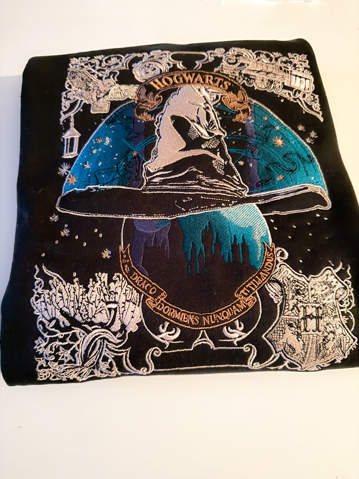 Hogwarts Embroidered Shirt