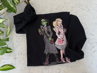 Loathing Wicked Embroidered Adult Sweatshirt