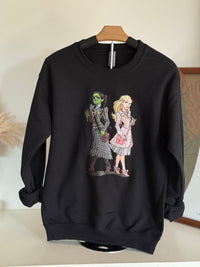 Loathing Wicked Embroidered Adult Sweatshirt