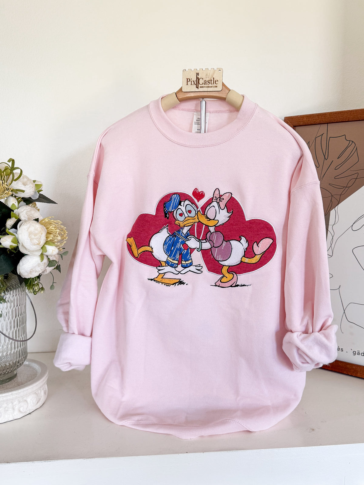 Donald loves Daisy Embroidered Shirt