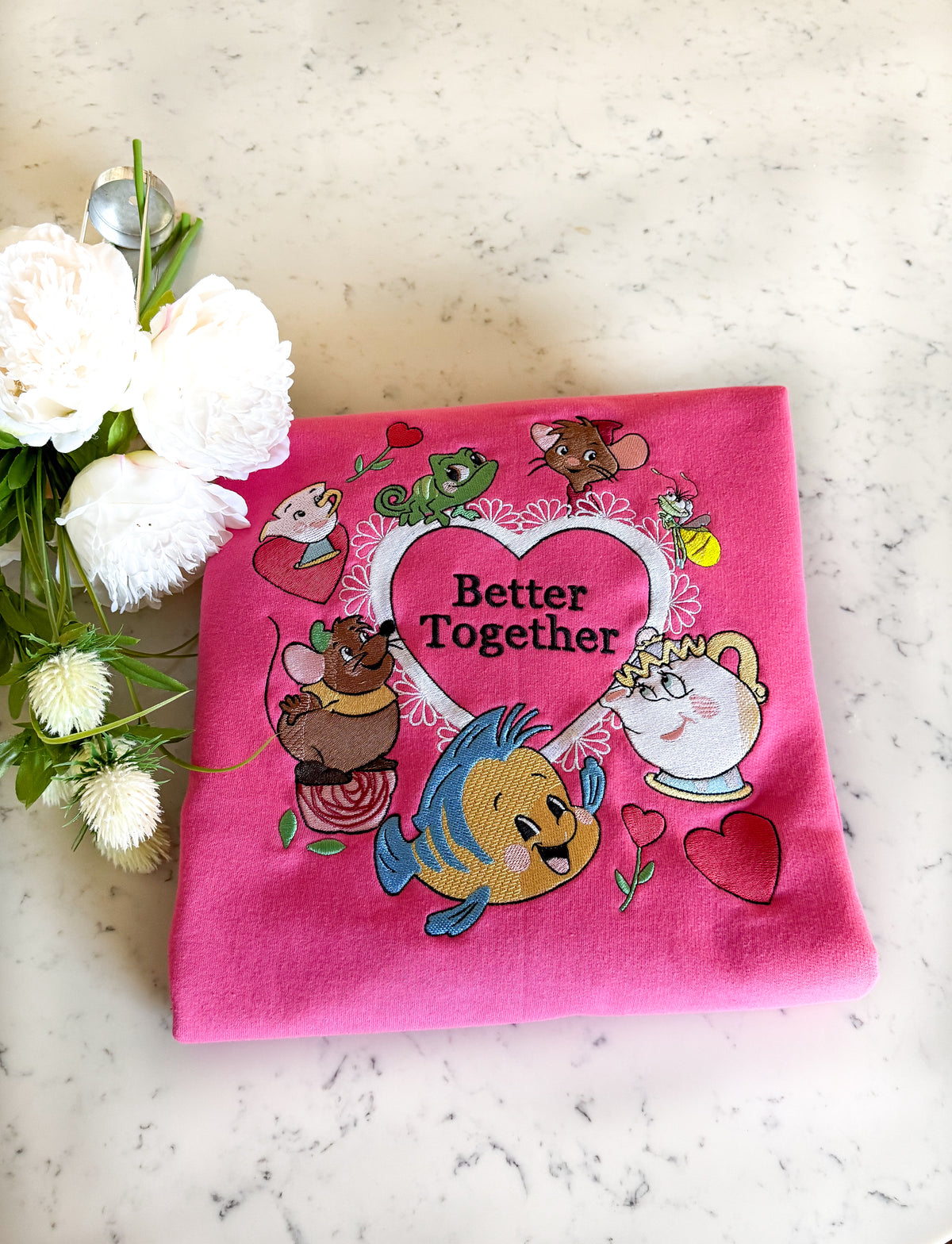 Better Together Embroidered Shirt