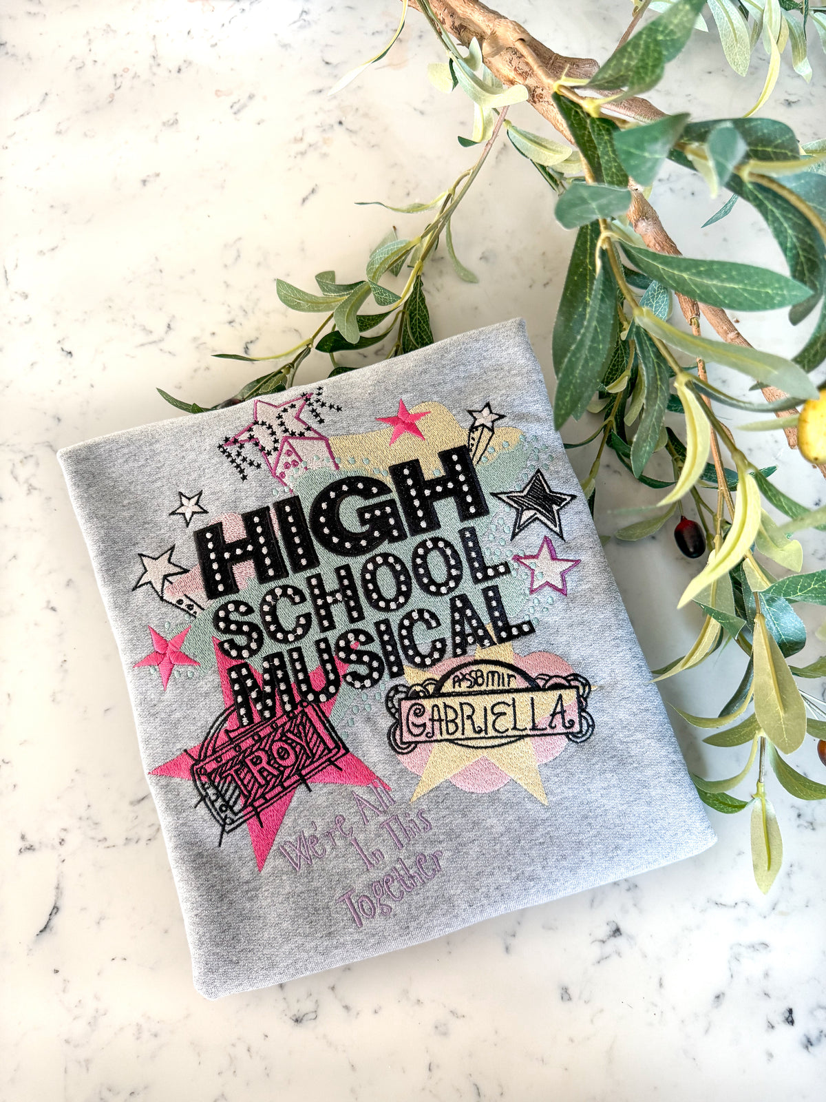 High School Musical Embroidered Shirt