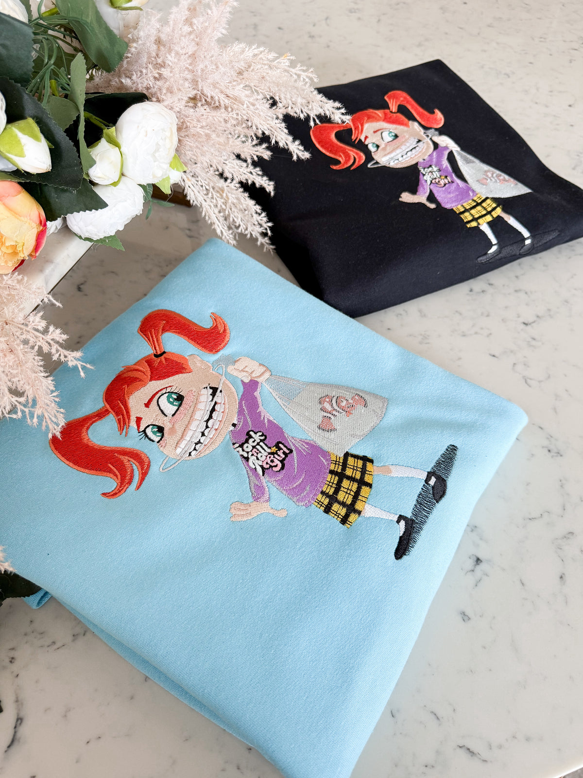 Darla Embroidered Adult Sweatshirt