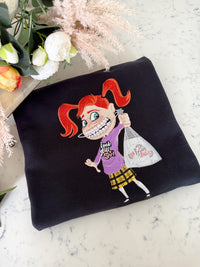 Darla Embroidered Adult Sweatshirt